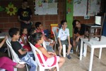 A room of children.